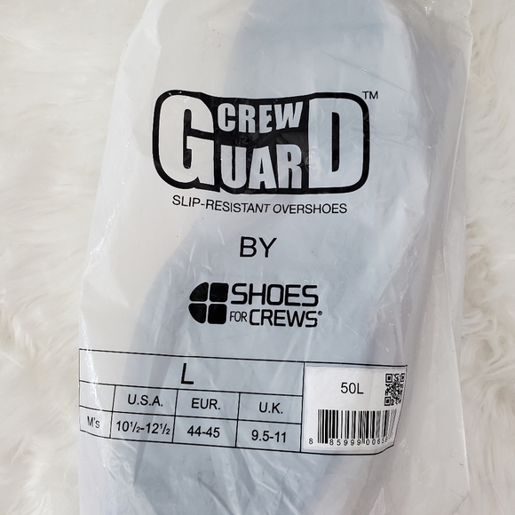 New! CrewGuard® Slip-Resistant Overshoes Size Large. Men 10.5 - 12.5.Make any - Picture 4 of 5